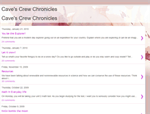 Tablet Screenshot of cavescrew.blogspot.com