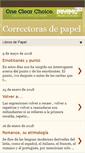 Mobile Screenshot of correctorasdepapel.blogspot.com