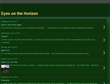 Tablet Screenshot of eyesonthehorizon.blogspot.com