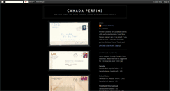 Desktop Screenshot of canadaperfins.blogspot.com