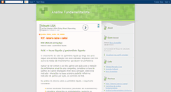 Desktop Screenshot of analisefundamentalista.blogspot.com