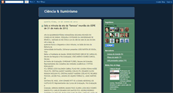 Desktop Screenshot of ciencia-e-iluminismo.blogspot.com