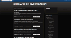 Desktop Screenshot of eric-seminariodeinvestigacion.blogspot.com