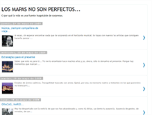 Tablet Screenshot of losmapasnosonperfectos.blogspot.com