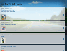 Tablet Screenshot of mizpattisartroom.blogspot.com