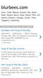 Mobile Screenshot of blurbees.blogspot.com