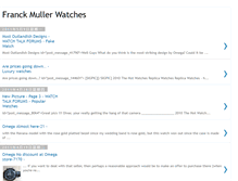 Tablet Screenshot of franck-muller--watches.blogspot.com