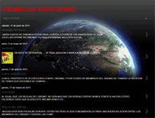 Tablet Screenshot of losvengadorez.blogspot.com