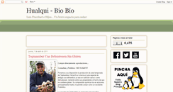 Desktop Screenshot of hualquibiobio.blogspot.com