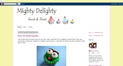 Desktop Screenshot of mighty-delighty.blogspot.com