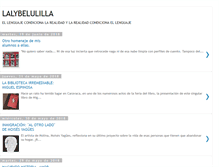 Tablet Screenshot of laly-belula.blogspot.com