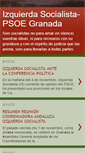 Mobile Screenshot of izquierdasocialista-granada.blogspot.com