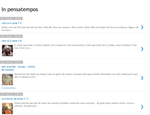 Tablet Screenshot of in-pensatempos.blogspot.com