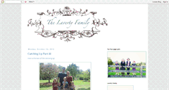 Desktop Screenshot of lavertyfamily.blogspot.com