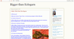 Desktop Screenshot of biggerthankologarn.blogspot.com