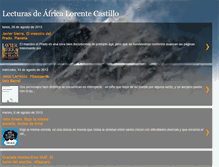 Tablet Screenshot of africalorentecastillolecturas.blogspot.com