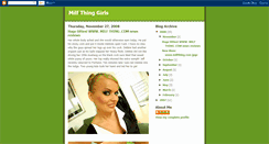 Desktop Screenshot of milfthinggirls.blogspot.com