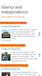 Mobile Screenshot of libertyandin-dependence.blogspot.com