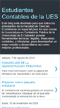 Mobile Screenshot of estudiantescontables-ues.blogspot.com