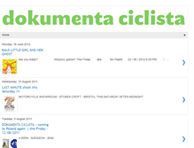 Tablet Screenshot of dokumenta-ciclista.blogspot.com