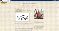 Desktop Screenshot of jnutsjournal.blogspot.com