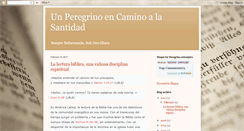 Desktop Screenshot of peregrinoextranjero.blogspot.com