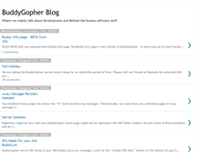 Tablet Screenshot of buddygopher.blogspot.com
