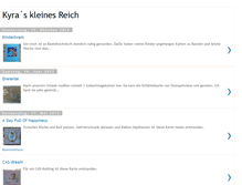 Tablet Screenshot of kyras-kleines-reich.blogspot.com