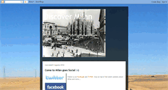 Desktop Screenshot of come2milan.blogspot.com