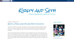 Desktop Screenshot of kirstyandseth.blogspot.com