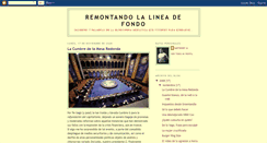 Desktop Screenshot of lalineadefondo.blogspot.com