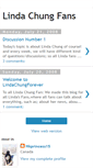 Mobile Screenshot of lindachungforever.blogspot.com