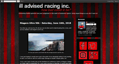 Desktop Screenshot of illadvisedracing.blogspot.com