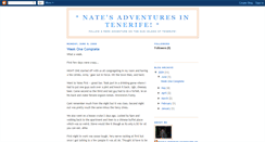 Desktop Screenshot of nateintenerife.blogspot.com