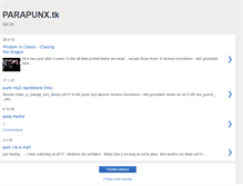 Tablet Screenshot of parapunx.blogspot.com