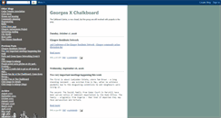 Desktop Screenshot of georgesxchalkboard.blogspot.com