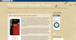 Desktop Screenshot of newzealandhoney.blogspot.com