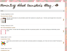 Tablet Screenshot of elemschoolcounselor.blogspot.com