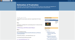 Desktop Screenshot of frustimation.blogspot.com
