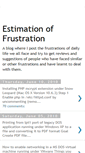 Mobile Screenshot of frustimation.blogspot.com