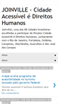 Mobile Screenshot of joinvilleacessivel.blogspot.com