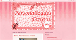 Desktop Screenshot of personalizadosfesta10.blogspot.com