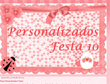 Tablet Screenshot of personalizadosfesta10.blogspot.com