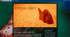 Desktop Screenshot of biologiaealem.blogspot.com