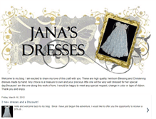 Tablet Screenshot of janasdresses.blogspot.com