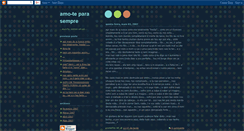 Desktop Screenshot of amote-para-sempre.blogspot.com