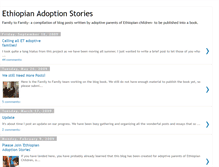 Tablet Screenshot of ethiopianadoptionstories.blogspot.com