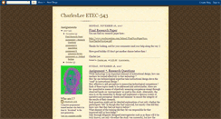 Desktop Screenshot of charlesleeetec543assignments.blogspot.com