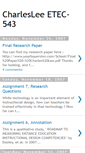 Mobile Screenshot of charlesleeetec543assignments.blogspot.com