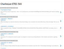 Tablet Screenshot of charlesleeetec543assignments.blogspot.com